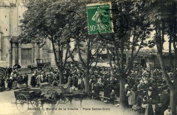 Bernay - Place Sainte-Croix