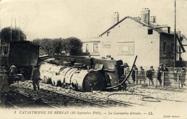 Bernay - Catastrophe ferroviaire 10/09/1910