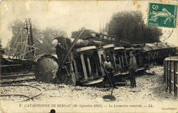 Bernay - Catastrophe ferroviaire 10/09/1910