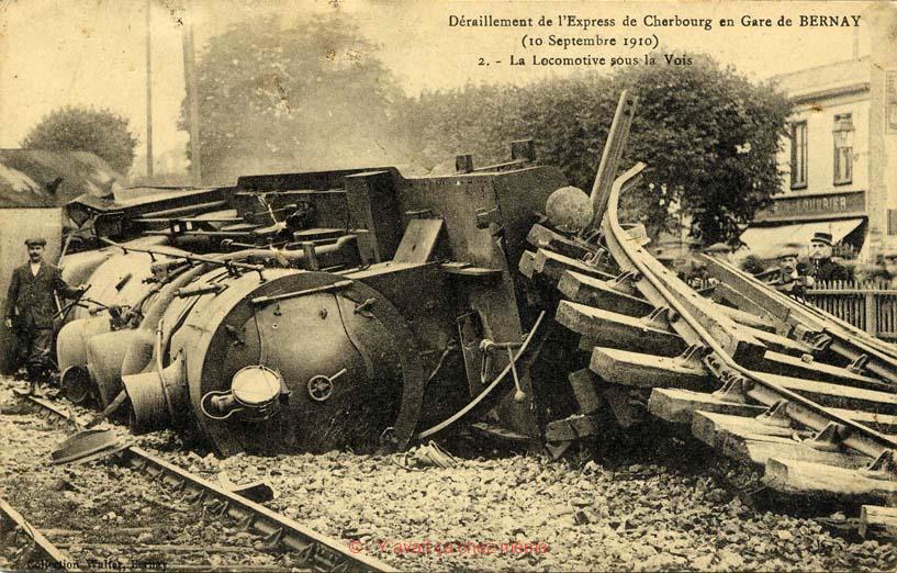 Bernay - Catastrophe ferroviaire 10/09/1910