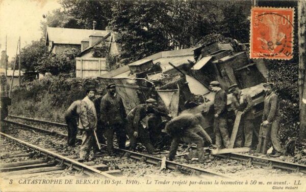 Bernay - Catastrophe ferroviaire 10/09/1910