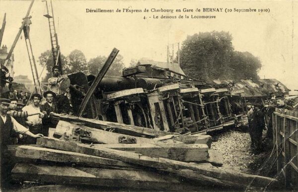 Bernay - Catastrophe ferroviaire 10/09/1910