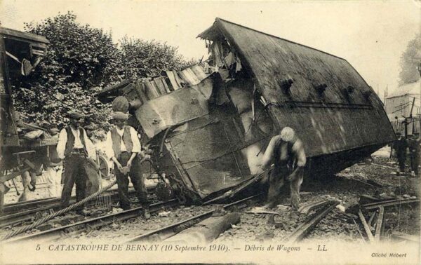 Bernay - Catastrophe ferroviaire 10/09/1910