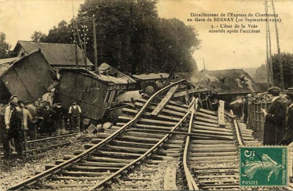 Bernay - Catastrophe ferroviaire 10/09/1910