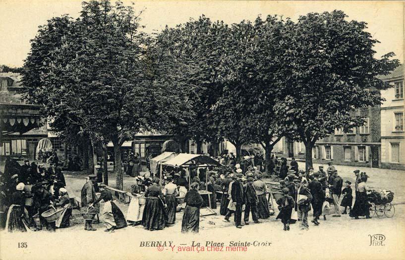 Bernay - Place Sainte-Croix