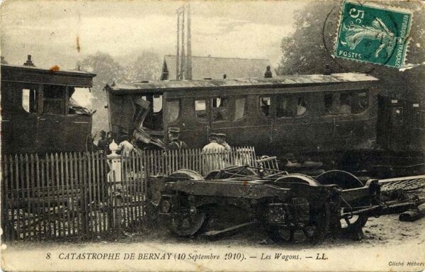 Bernay - Catastrophe ferroviaire 10/09/1910