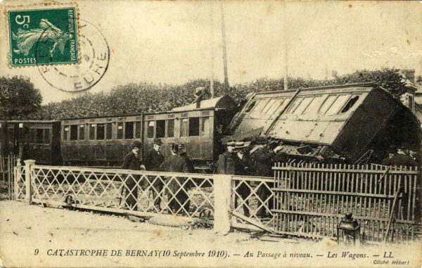 Bernay - Catastrophe ferroviaire 10/09/1910