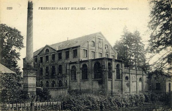 Ferrières-St-Hilaire - La filature (nord-ouest)