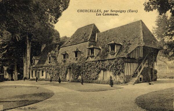 Fontaine-l'Abbé - Château de Courcelles, les communs