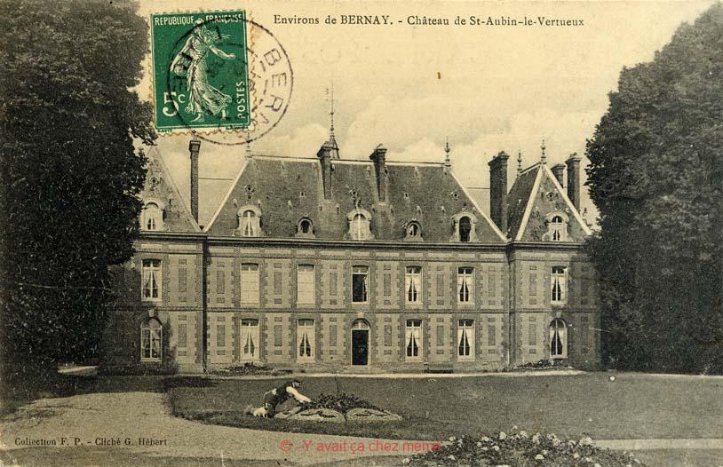 St-Aubin-le-Vertueux - Le château