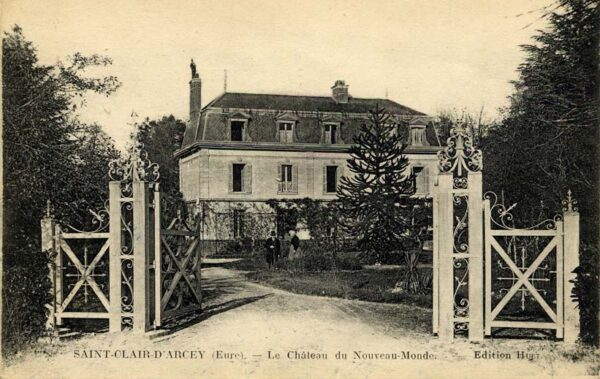 St-Clair-d'Arcey - Le château du Nouveau-Monde