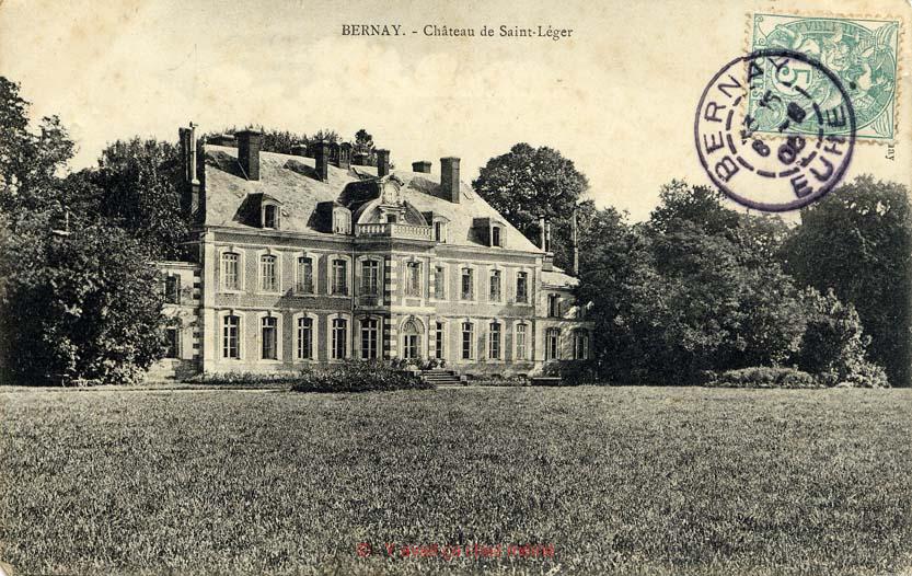 St-Léger-de-Rostes - Le château de St-Léger