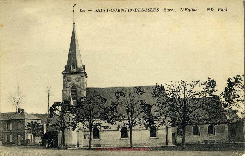 St-Quentin-des-Isles - L'église