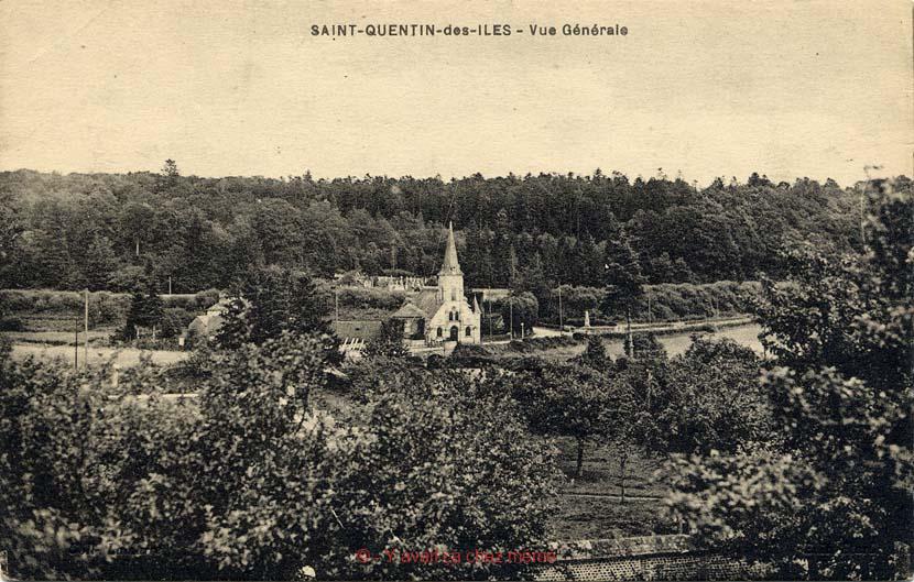 St-Quentin-des-Isles - Vue générale