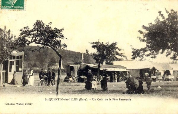 St-Quentin-des-Isles - Un coin de la fête patronale