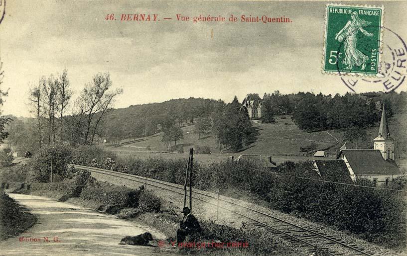 St-Quentin-des-Isles - Vue générale