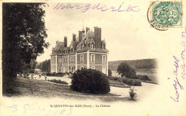 St-Quentin-des-Isles - Le château