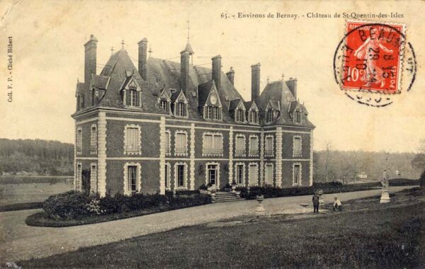 St-Quentin-des-Isles - Le château