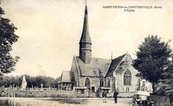 St-Victor-de-Chrétienville - L'église