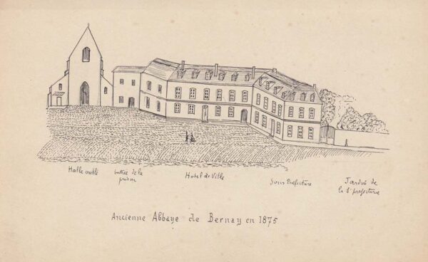 Bernay - Croquis d'une étude commencée en septembre 1897 (anonyme)