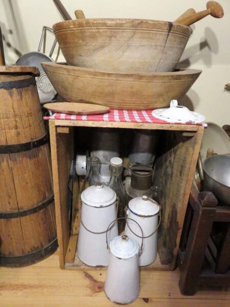 La laiterie - Pots à lait