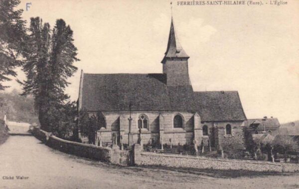 Ferrières-St-Hilaire - L'église