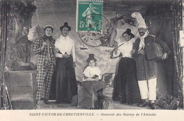 St-Victor-de-Chrétienville - Souvenir des soirées de l'Amicale