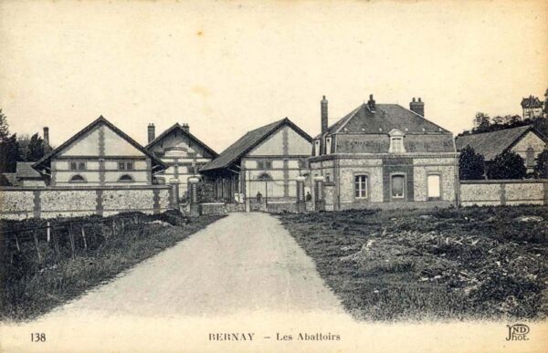 L'entrée des abattoirs rue de Picardie