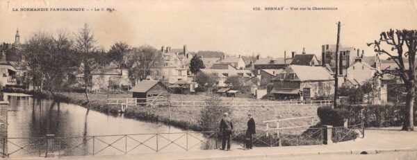 Bras Nord à gauche et bras Sud à droite