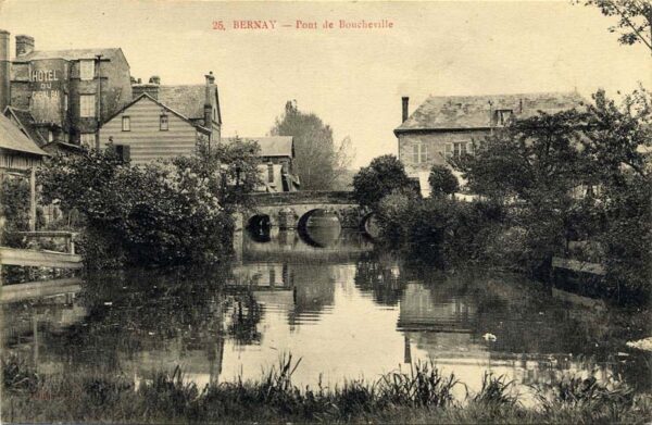 La Charentonne et le pont de Boucheville